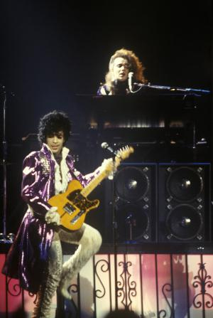 Prince With His Bag End Cabinets D12 M S Purple Rain Tour Early
