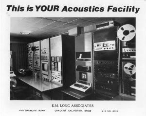 E. M. Long Associates This is YOUR Acoustics Facility