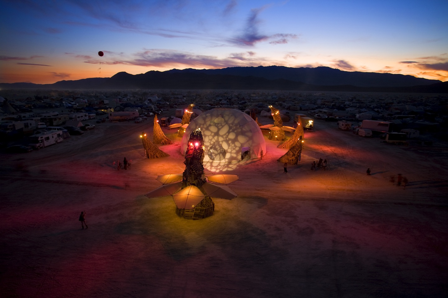 Bag End at Burning Man 2010