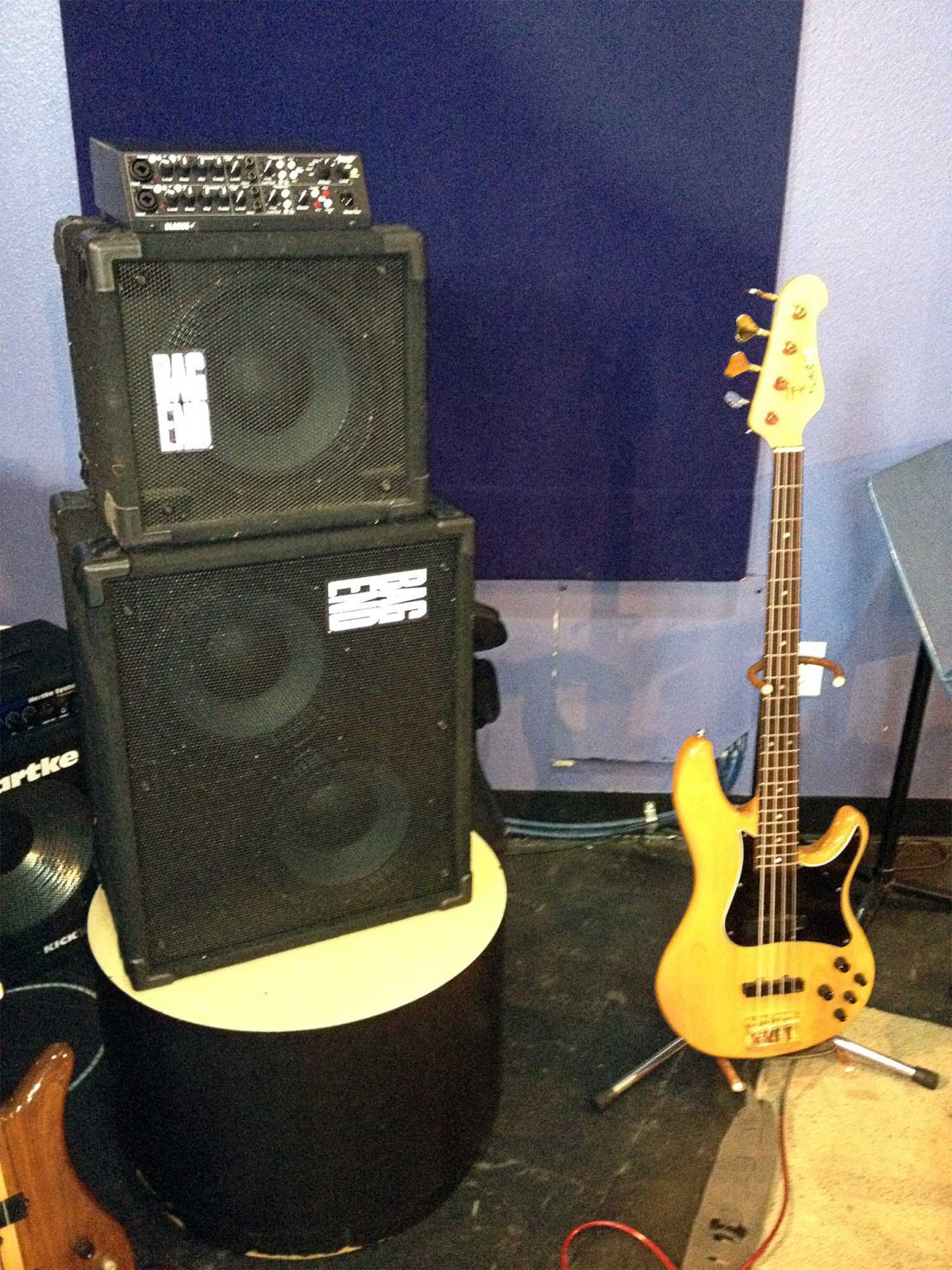 Kris Berg Jazz bag end bass guitar systems D10C musical instrument